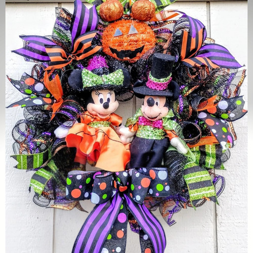 Mickey and minnie halloween - mickey,